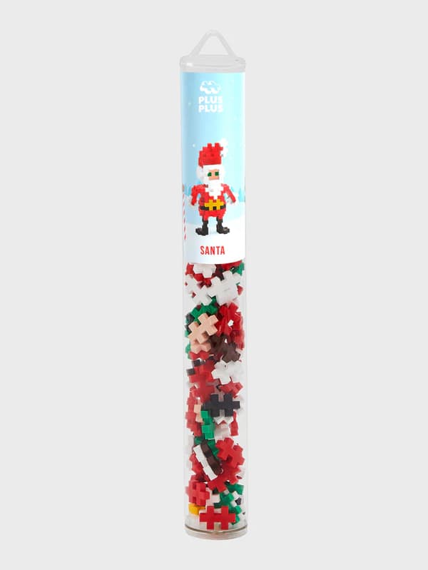 Plus plus 100 bitar - Santa