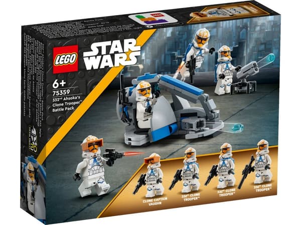 LEGO STAR WARS Ahsoka's 332nd Clone Squad Battle Pack 75359