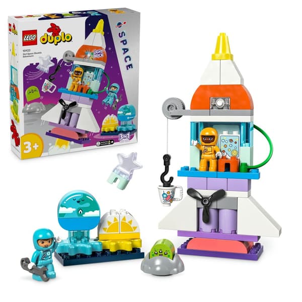 LEGO DUPLO - 3in1 SpaceShuttleAdventure (10422)