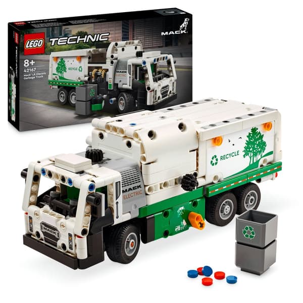 LEGO Technic - Mack LR Electric Garbage Truck (42167)