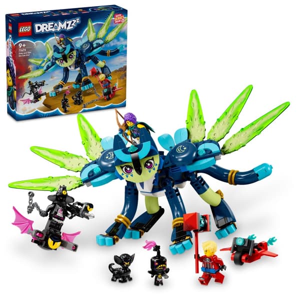 LEGO DREAMZzz - Zoey andZiantheCat-Owl (71476)