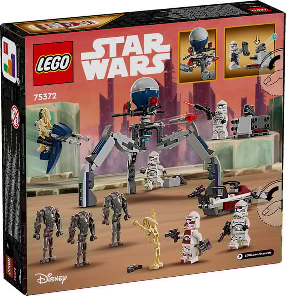 LEGO Star Wars 75372 - Clone Trooper™ & Battle Droid