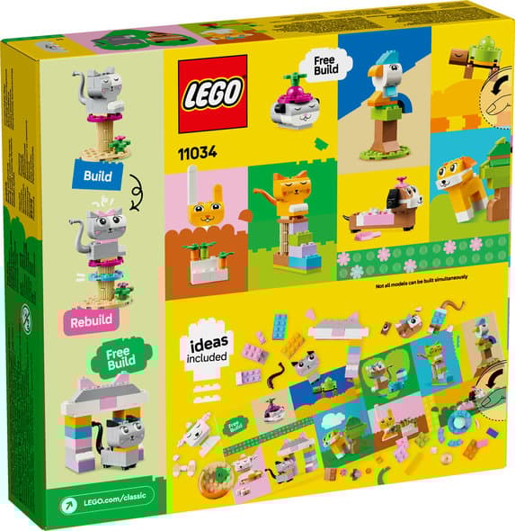 LEGO Classic 11034 Kreativa Husdjur