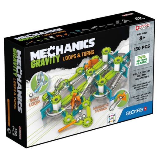 Geomag Mechanics Recycled Loops & Turns 130 Dele