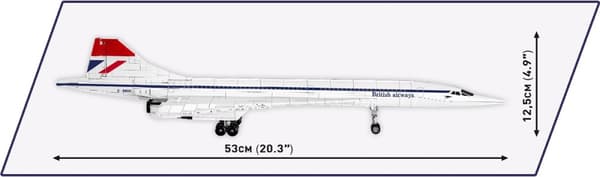 Cobi Concorde G-BBDG 1:95 1917