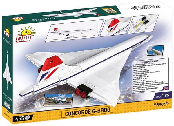 Cobi Concorde G-BBDG 1:95 1917