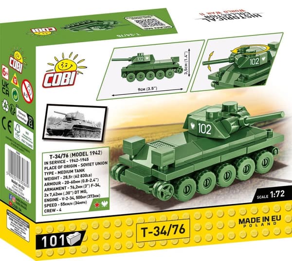 Cobi T-34/76 1:72 3088