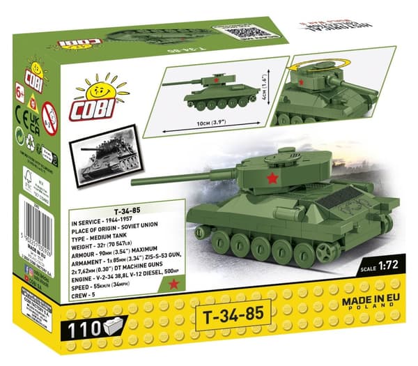 Cobi T-34-85 1:72 3092