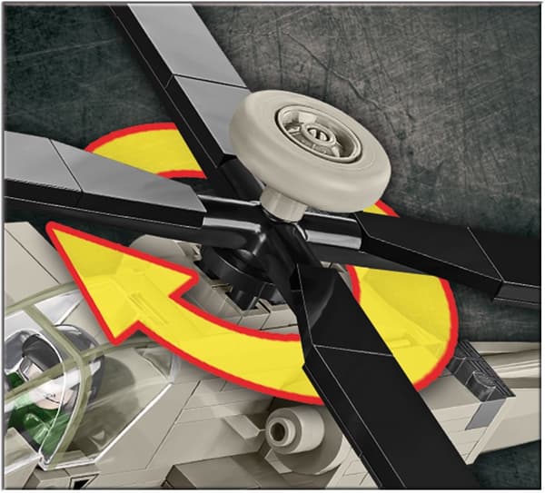 Cobi AH-64 Apache Helicopter 1:48 5808