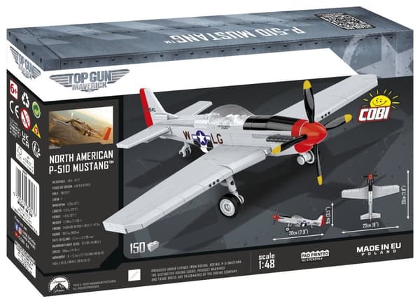 Cobi P-51D Mustang Top Gun 1:48 5847