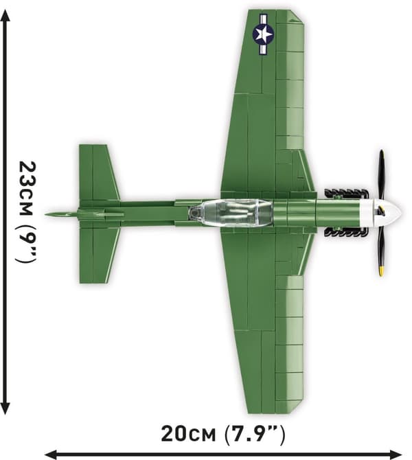 Cobi North American P-51D Mustang 1:48 5860