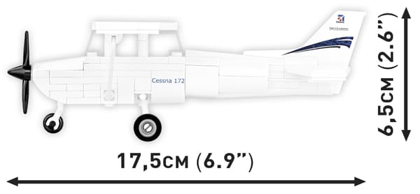 Cobi Cessna 172 Skyhawk White 1:48 26620