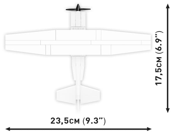 Cobi Cessna 172 Skyhawk White 1:48 26620