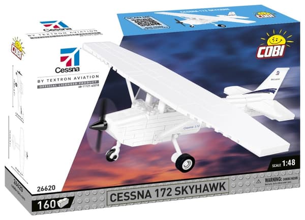 Cobi Cessna 172 Skyhawk White 1:48 26620