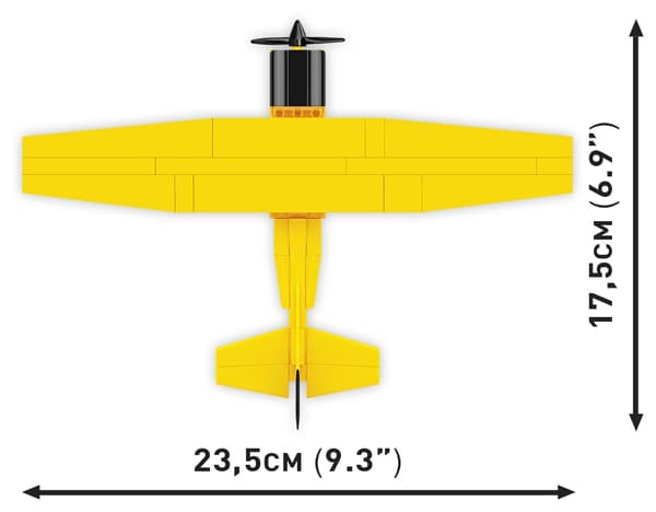 Cobi Cessna 172 Skyhawk Yellow 1:48 26621