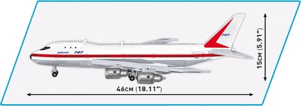 Cobi Boeing 747 First Flight 1969 1:144 26609