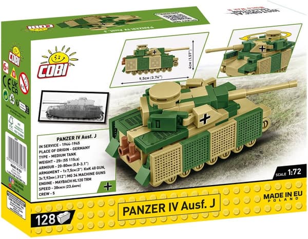 Cobi Panzer IV Ausf. J 1:72 3097