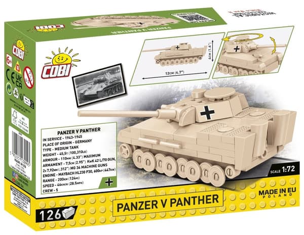 Cobi Panzer V Panther 1:72 3099