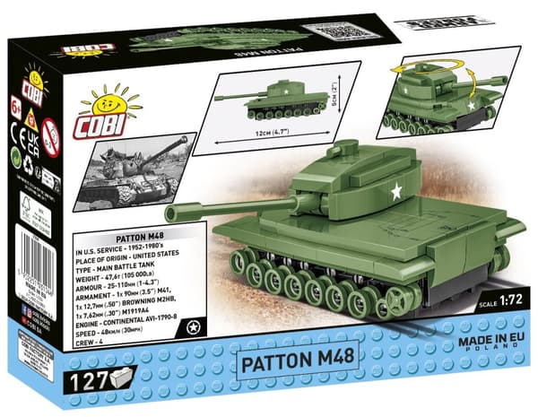 Cobi Patton M48 1:72 3104