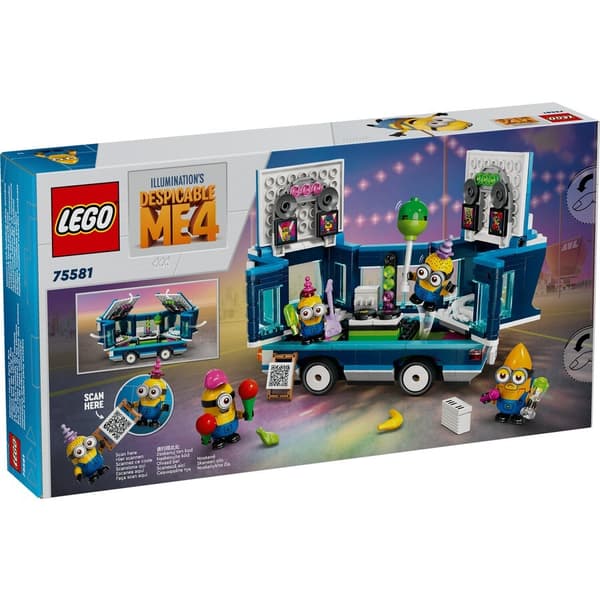 Lego Illuminations: Despicable Me 4 - Minions Music Party Bus (75581)