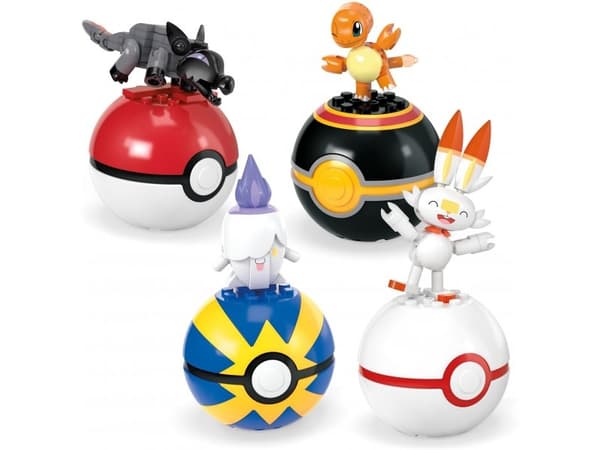 MEGA Pokemon Fire-Type Train Team