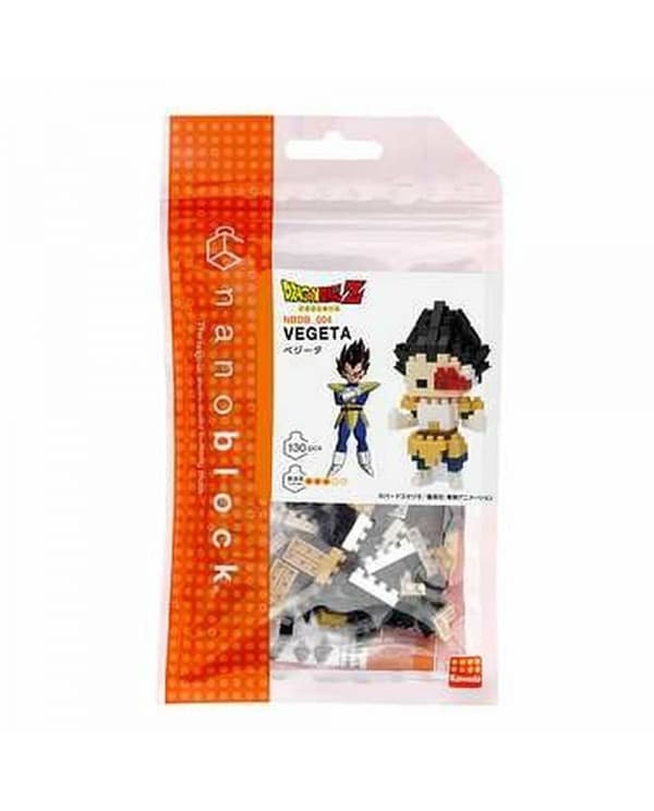 Bandai Nanoblock : Dragon Ball - Vegeta Building Block Figure (nbdb004)