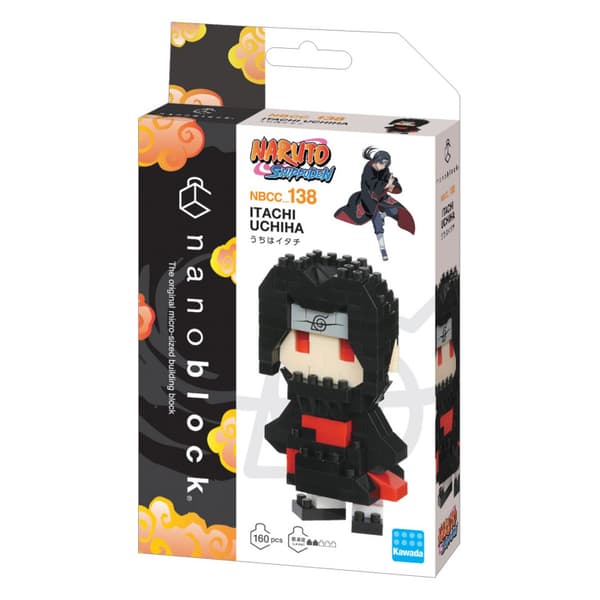 Bandai Nanoblock : Naruto - Itachi Building Block Figure (nbcc138)