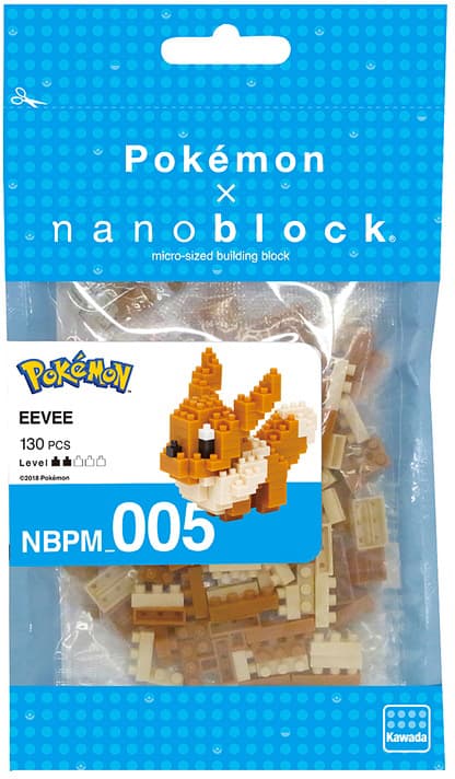 Bandai Nanoblock : Pokemon - Eevee Building Block Figure (nbpm005)