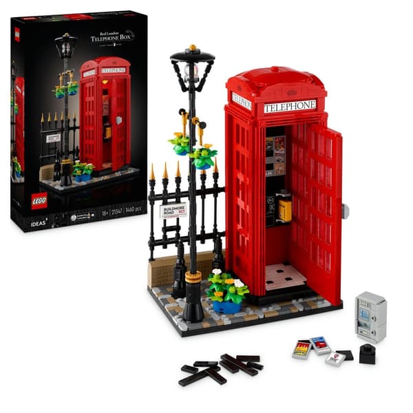 LEGO Ideas - Red London Telephone Box (21347.)