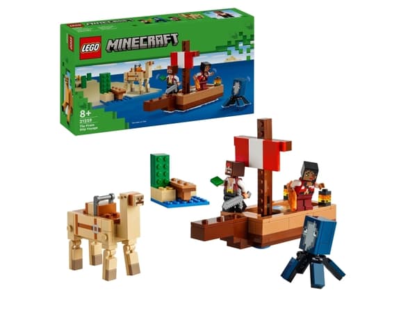 Lego Minecraft: The Pirate Ship Voyage (21259)
