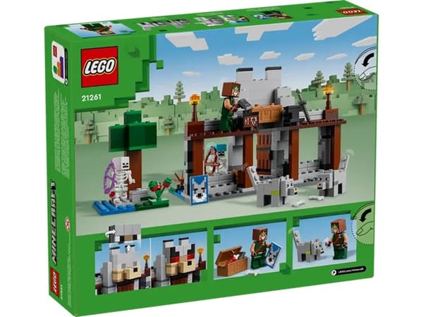 Lego Minecraft: The Wolf Stronghold (21261)