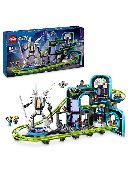 Lego My City: Robot World Roller-coaster Park (60421)