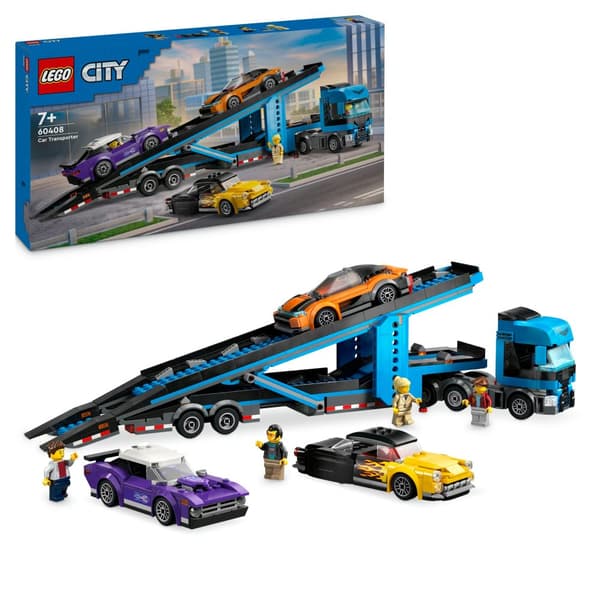 LEGO City - Car Transporter Truck with Sports Cars (60408)