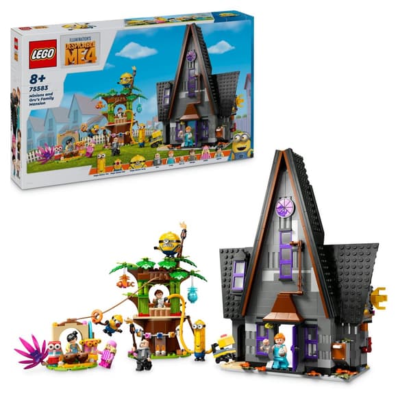 LEGO Minions - Minions and Grus Family Mansion (75583)