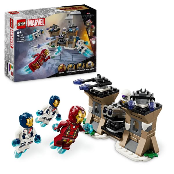 LEGO - Super Heroes - Iron Man  Iron Legion vs. Hydra Soldier (76288)