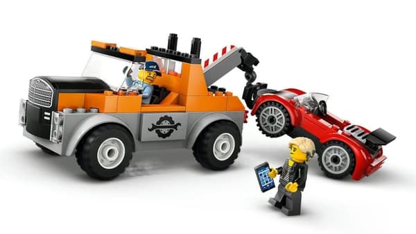 LEGO City 60435 Bärgningsbil och sportbilsreparation