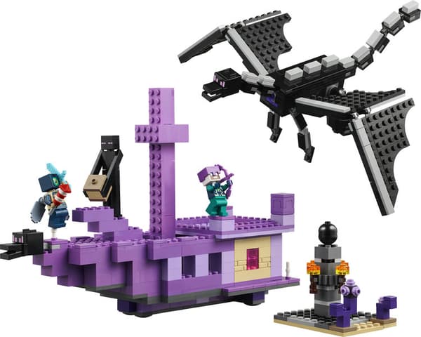 LEGO Minecraft 21264 Enderdraken och Endskeppet