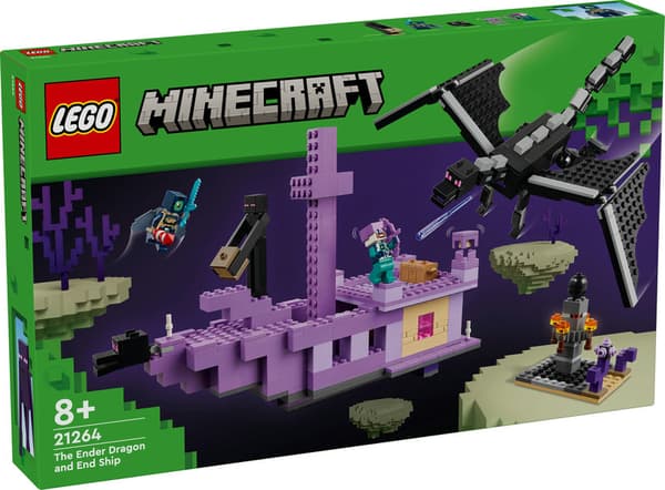 LEGO Minecraft 21264 Enderdraken och Endskeppet