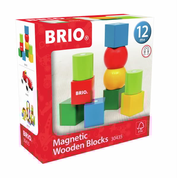 Magnetic Wooden Blocks