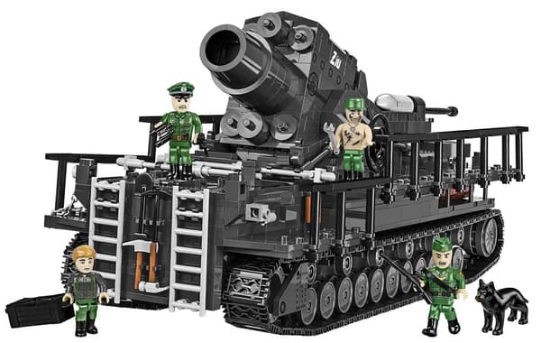 COBI-2560 60 cm Karl Gerät 040 "Ziu" - jättiläinen tykki WW2: sta