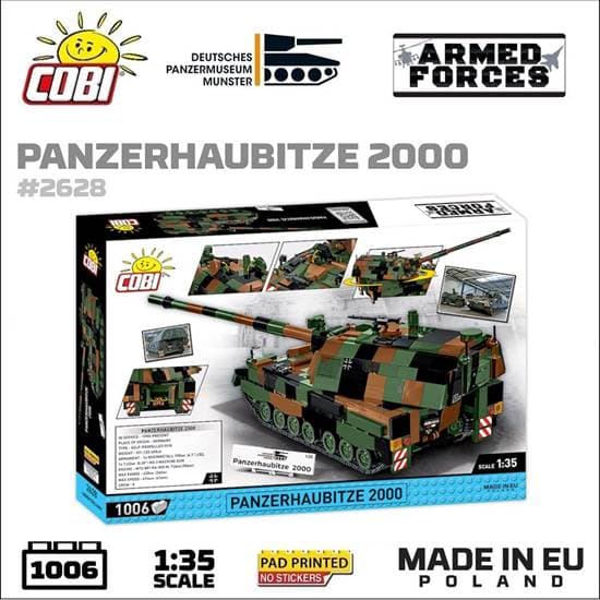 Cobi Panzerhaubice 2000 - saksalainen itseliikkuva 155 mm: n haupitsisarja