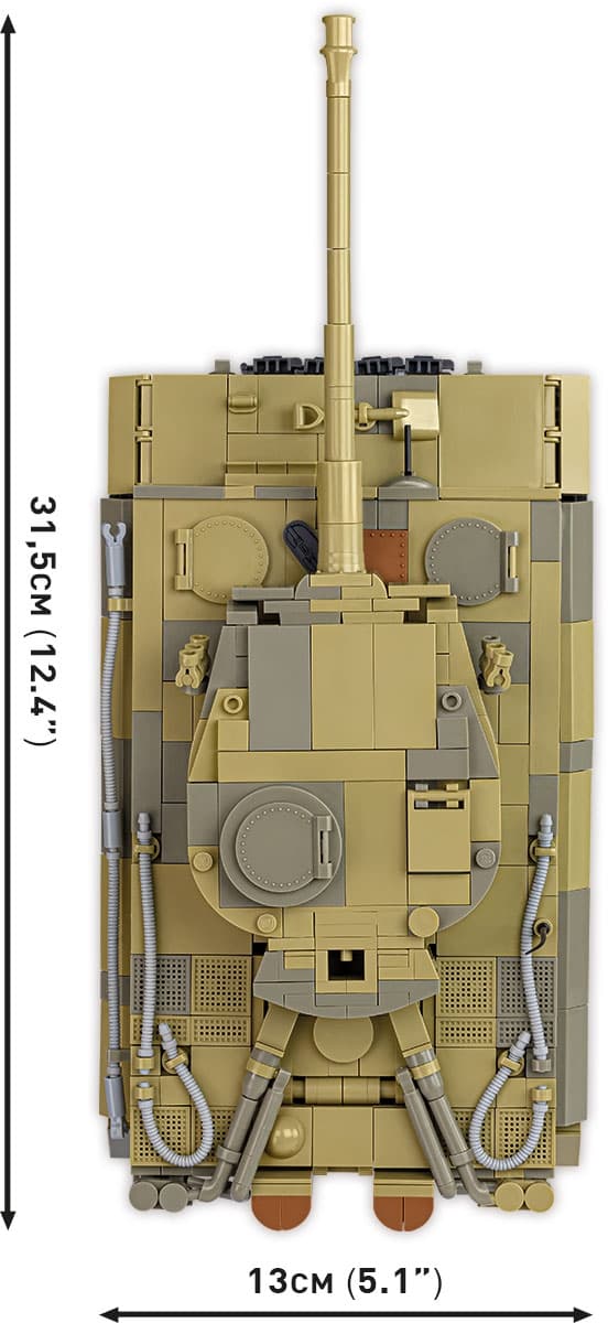 Cobi Panzer VI Tiger no131 1:28 2588