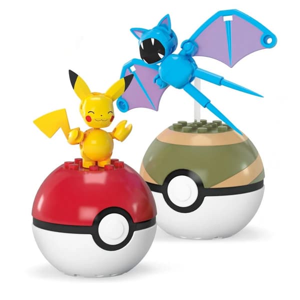 MEGA Pokémon Pokeball 2-Pack Pikachu & Zubat