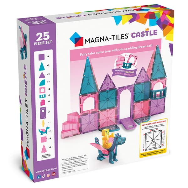 Magna-Tiles - Castle Deluxe - 25 pc