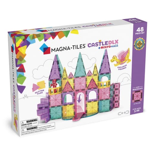 Magna-Tiles - Castle Deluxe - 48 pc