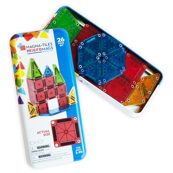 Magna-Tiles - MicroMags - 26 Delar