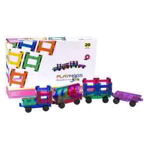 Playmags 3D magnetiske togblokke 155 sæt med 20 stk