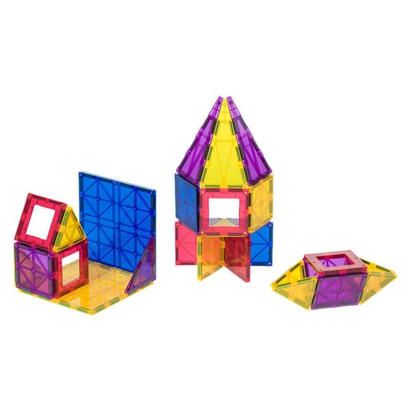 Magnetiske fliser 3D Playmags 165 - 32 stk sæt