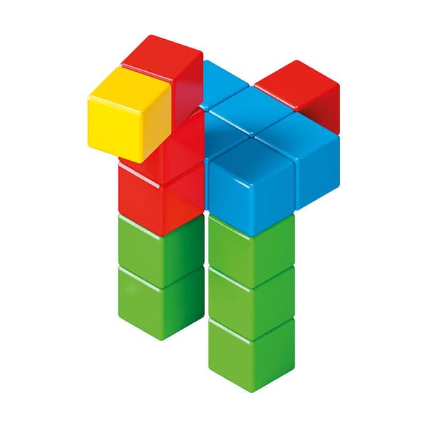 Magicube Color Genbrugte krystal magnetiske blokke 24 elementer GEOMAG GEO-056