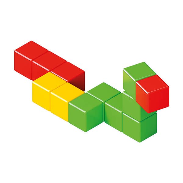 Magicube Color Genbrugte krystal magnetiske blokke 24 elementer GEOMAG GEO-056